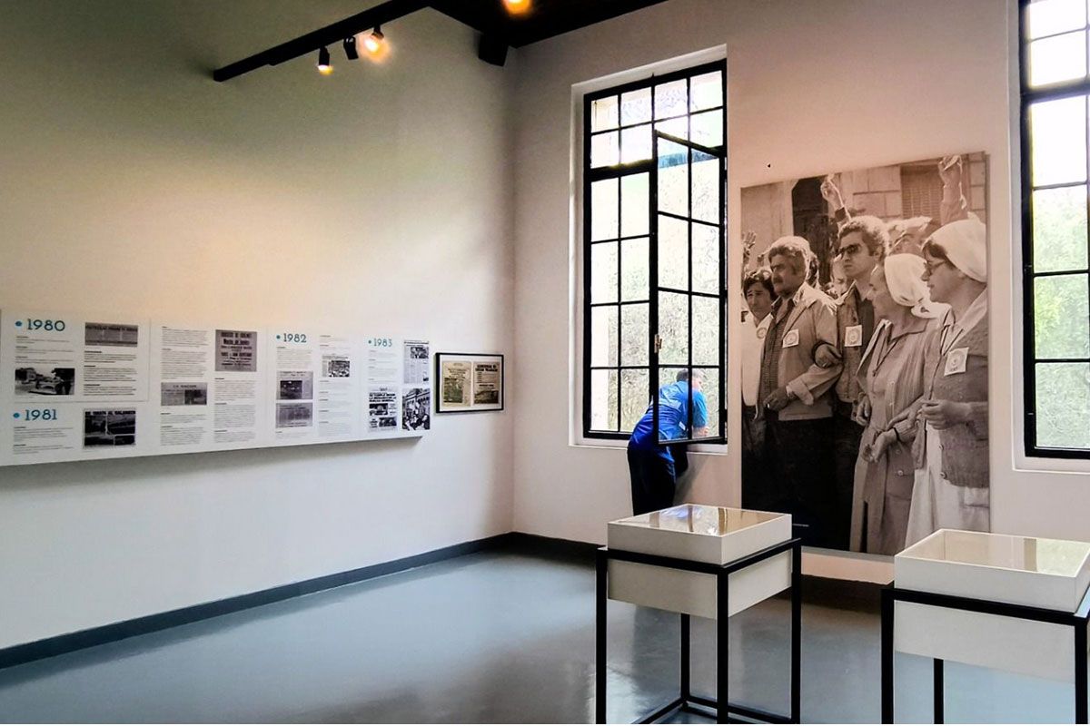 La CGT inauguró una muestra sobre la resistencia obrera en dictadura en la ex ESMA