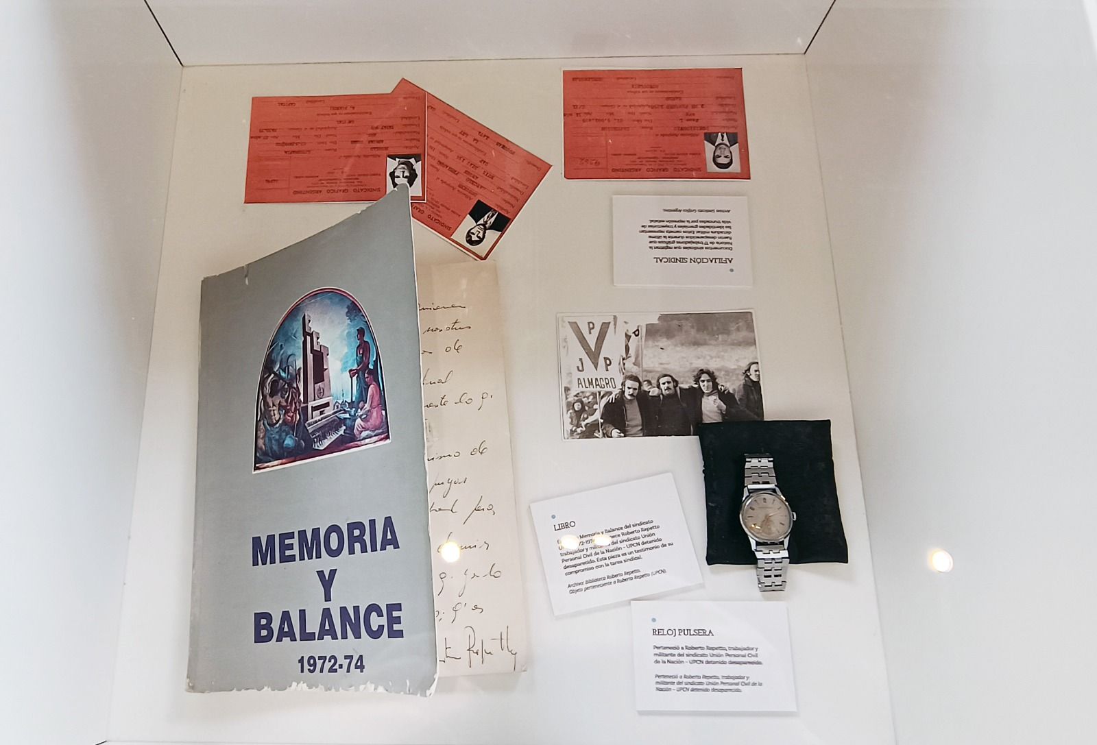 La CGT inauguró una muestra permanente en la ex-ESMA, a 50 años del Golpe