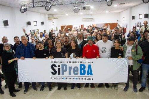 El SiPreBA aprobó memoria y balance con un fuerte llamado a defender el oficio y los medios públicos