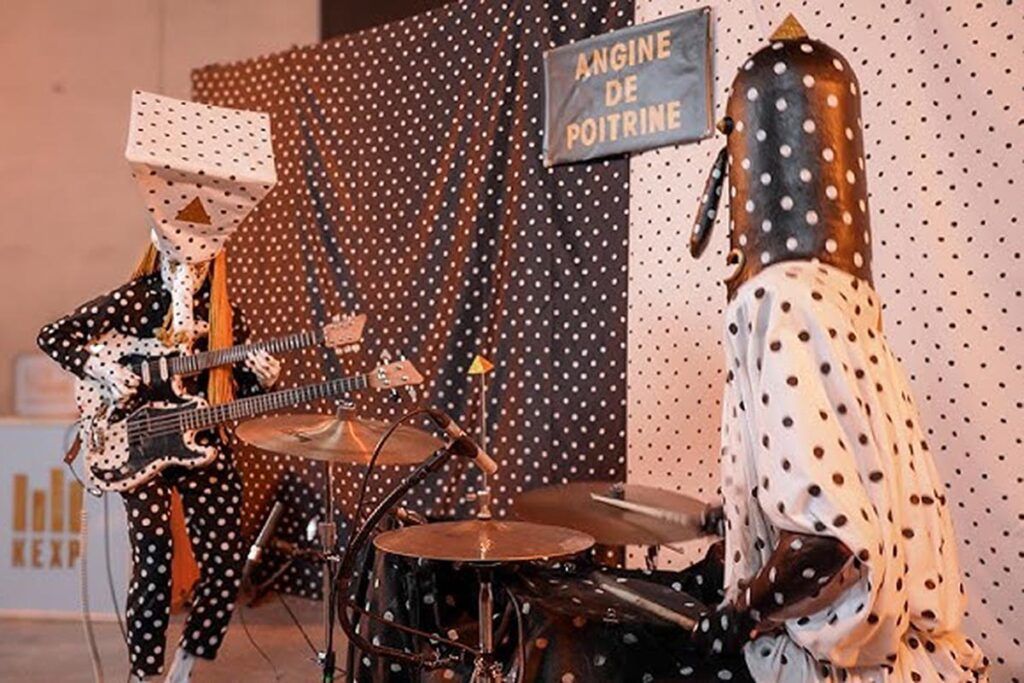 Angine de Poitrine: el dúo canadiense que domó al algoritmo con su mezcla de punk, microtonos, math rock y grooves bailables