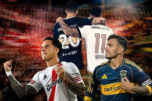 Paredes y Driussi, separados por Boca y River, pero unidos por La Matanza, Rusia, el talento y la amistad