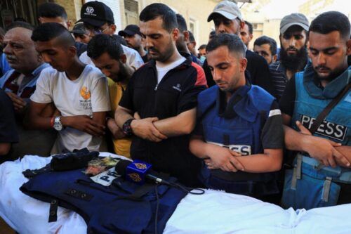 Israel asesinó a 260 periodistas en Medio Oriente desde octubre de 2023