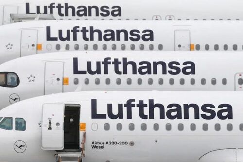 Lufthansa suspenderá 20.000 vuelos para ahorrar combustible