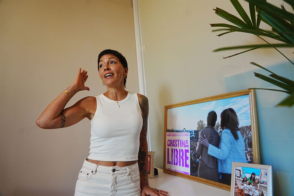 Mayra Mendoza: “La única forma de reconstruir el país es con la liberación de Cristina”