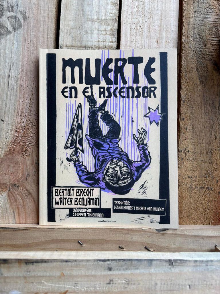 "Muerte en el ascensor", una novela gráfica que se presenta en la Feria del Libro