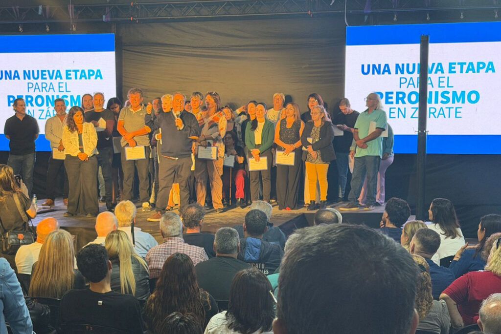 Asumieron las nuevas autoridades del Partido Justicialista de Zárate