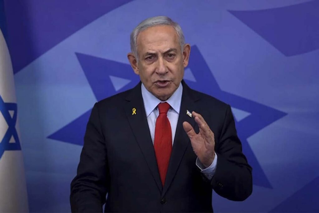 netanyahu contra la flotilla humanitaria