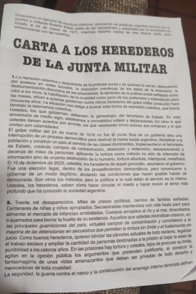 "Desde el infierno": una indagación sobre las huellas indelebles de la última dictadura a 50 años del golpe