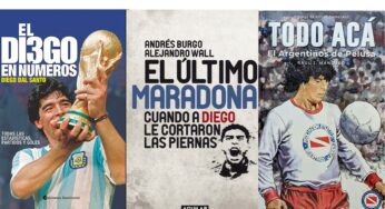 La más literaria de las vidas: en Argentina ya se escribieron al menos 130 libros sobre Maradona