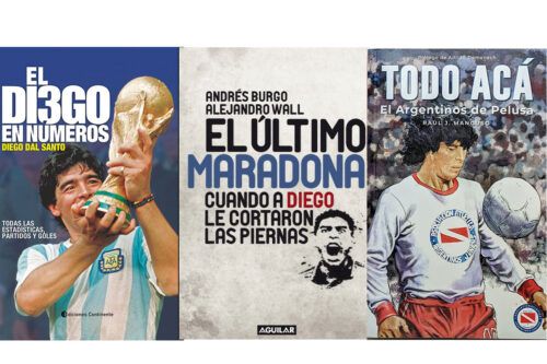 La más literaria de las vidas: en Argentina ya se escribieron al menos 130 libros sobre Maradona