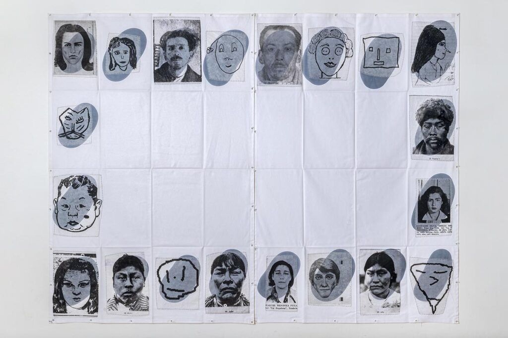 “Eugenio Dittborn. Historias del rostro”, arte aeropostal que desafía las convenciones