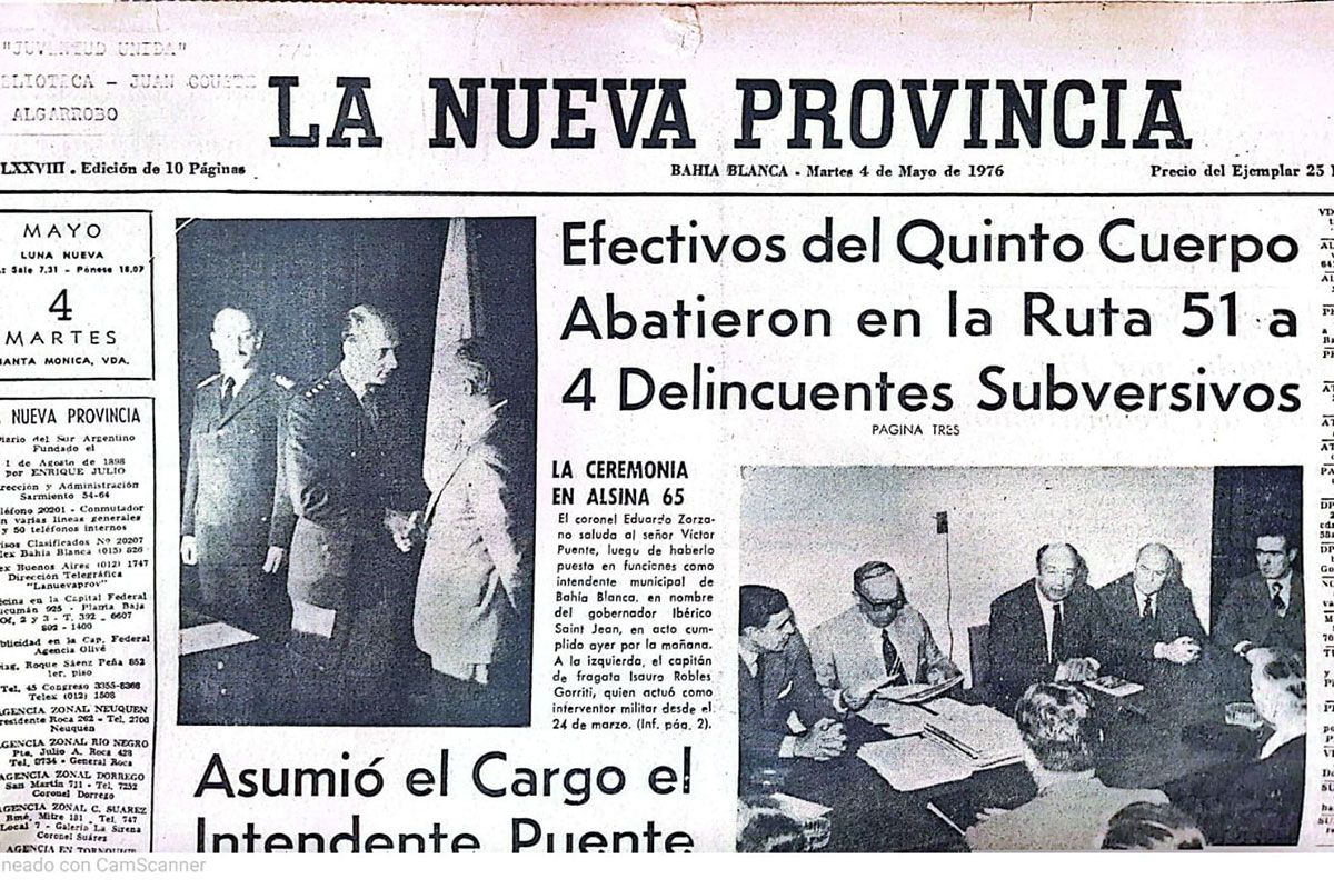 El diario La Nueva Provincia y el derecho a la verdad para las víctimas dictado por la Justicia