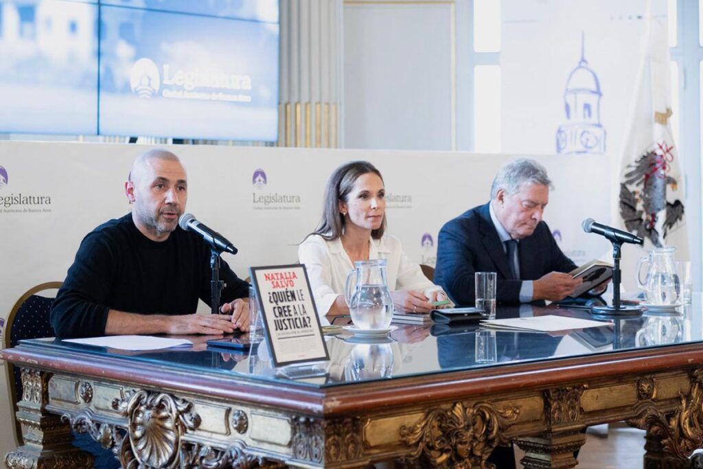 La Legislatura porteña declaró de interés el libro "¿Quién le cree a la Justicia?" de Natalia Salvo