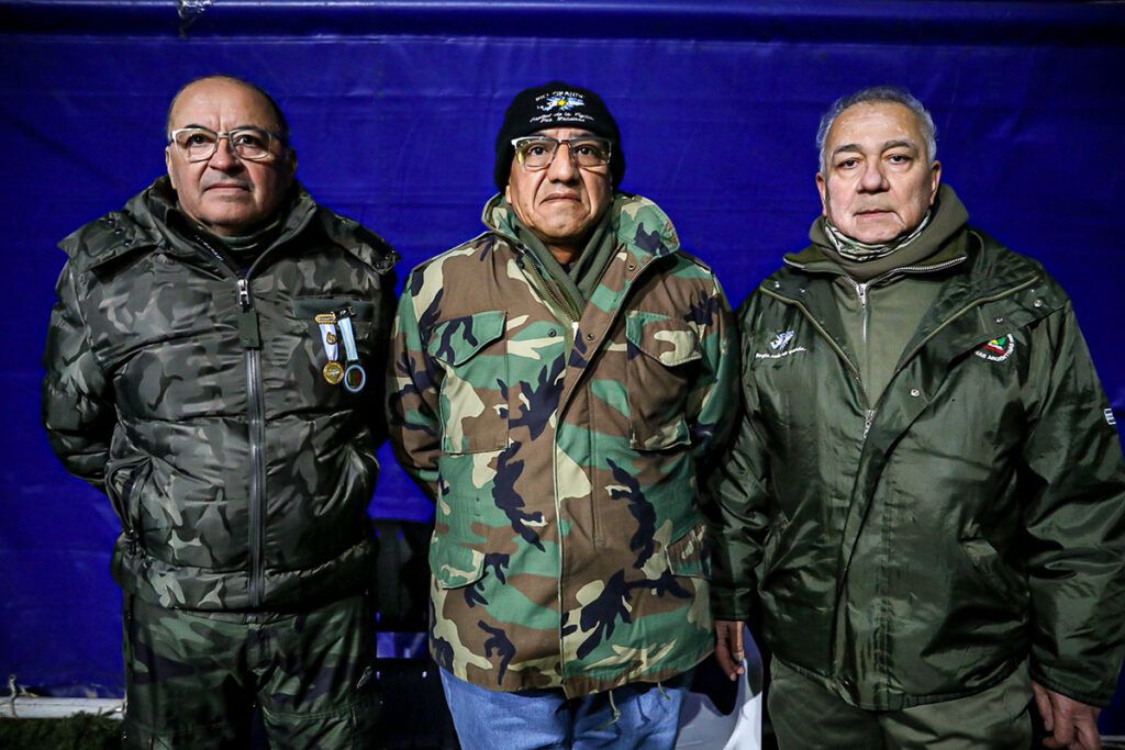 Postales de Memoria y Soberanía: la vigilia por Malvinas en imágenes