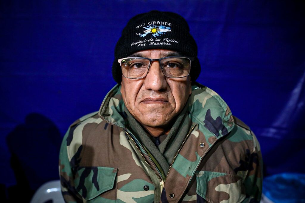 Postales de Memoria y Soberanía: la vigilia por Malvinas en imágenes