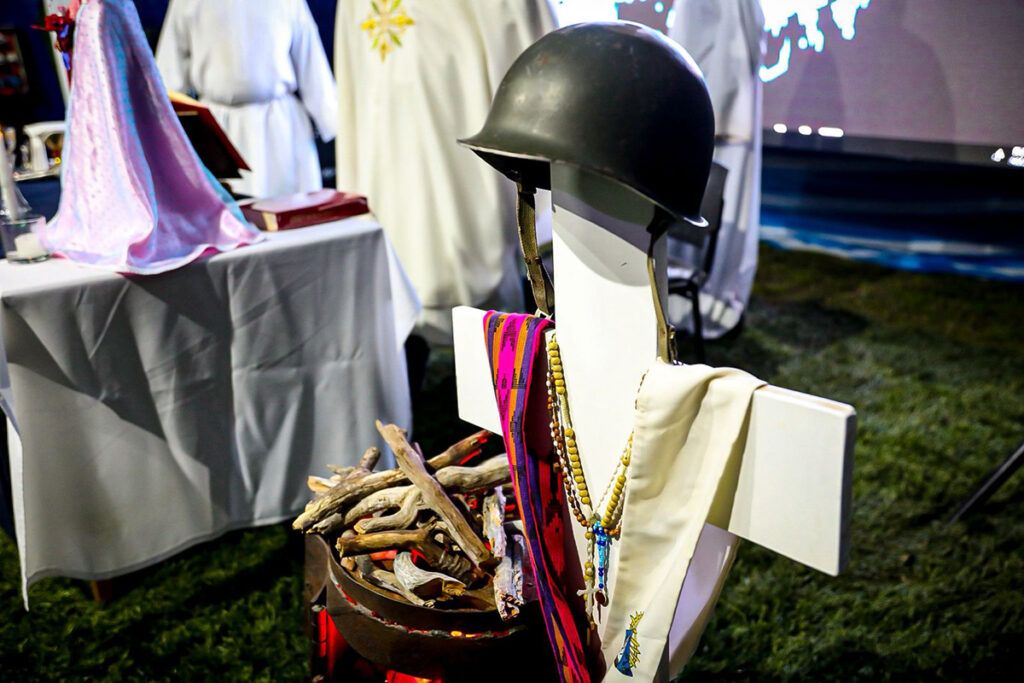 Postales de Memoria y Soberanía: la vigilia por Malvinas en imágenes