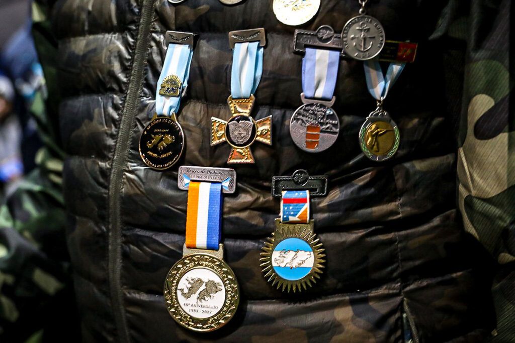 Postales de Memoria y Soberanía: la vigilia por Malvinas en imágenes