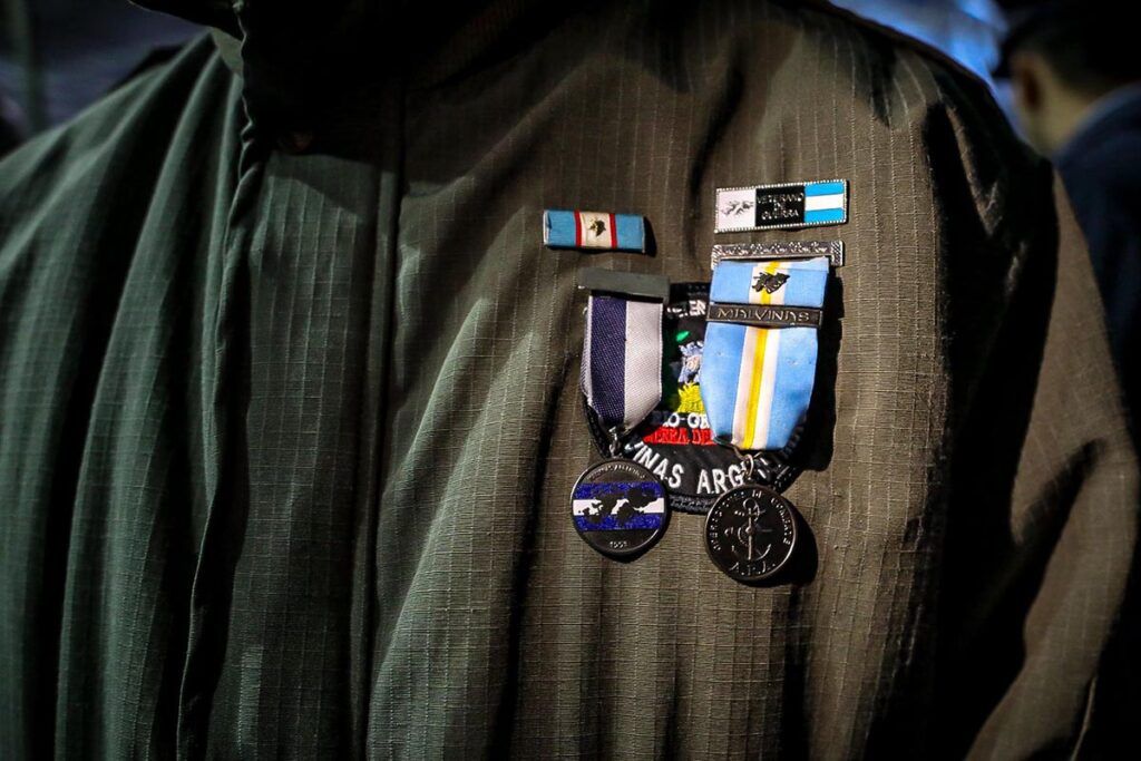 Postales de Memoria y Soberanía: la vigilia por Malvinas en imágenes