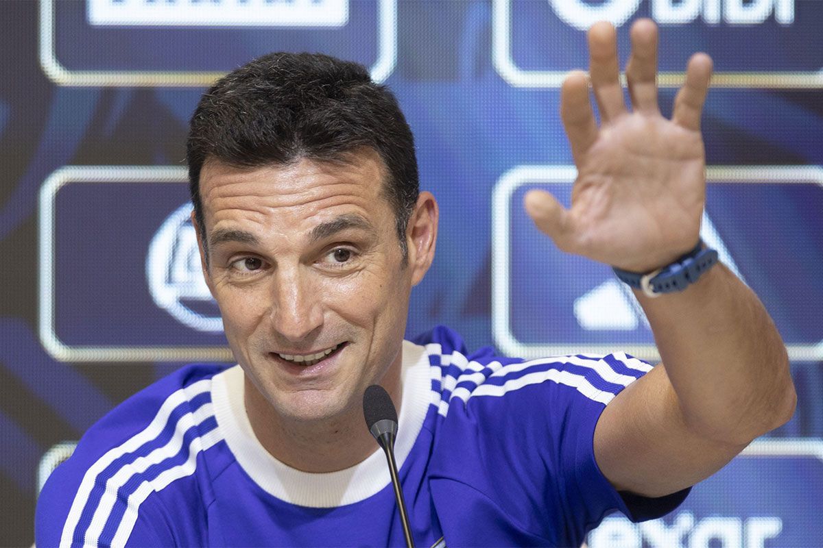 Scaloni: “Estamos bien, tranquilos y confiados porque llegamos en un buen momento”