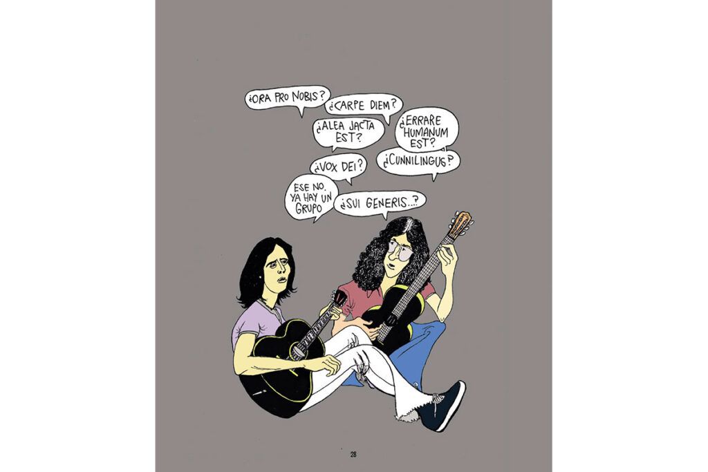 En "Charly absoluto", Rep recorre en dibujos la cronología del único mito viviente del rock nacional