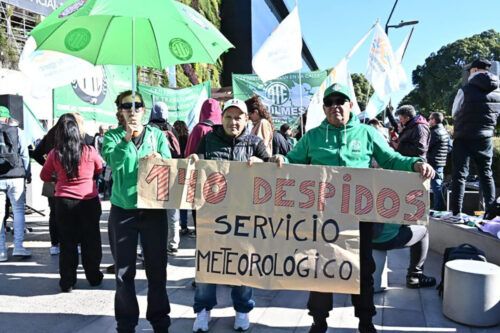 Trabajadores de aeropuertos protestan en todo el país contra el desfinanciamiento de organismos del sistema aerocomercial