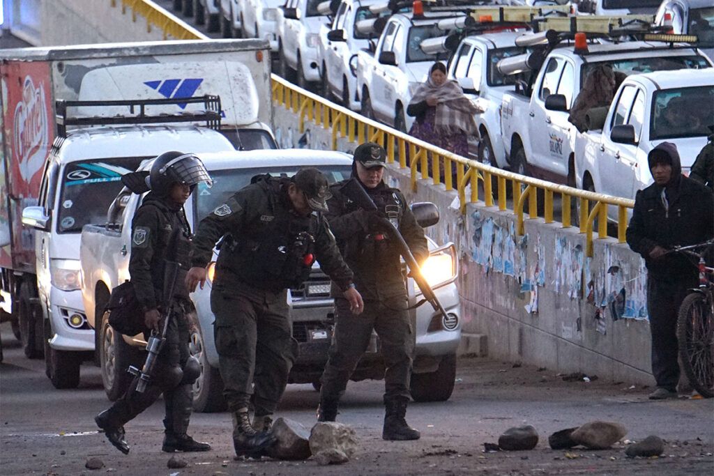 Protestas en Bolivia: la Justicia frenó el asedio contra dirigentes del COB 2 Protestas en Bolivia: la Justicia frenó el asedio contra dirigentes del COB