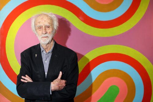 El platense César Paternosto celebra 60 años en las grandes ligas del arte