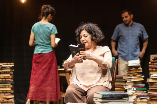 «Estos pequeños libros que quedan» convierte el acto de leer en una experiencia teatral viva