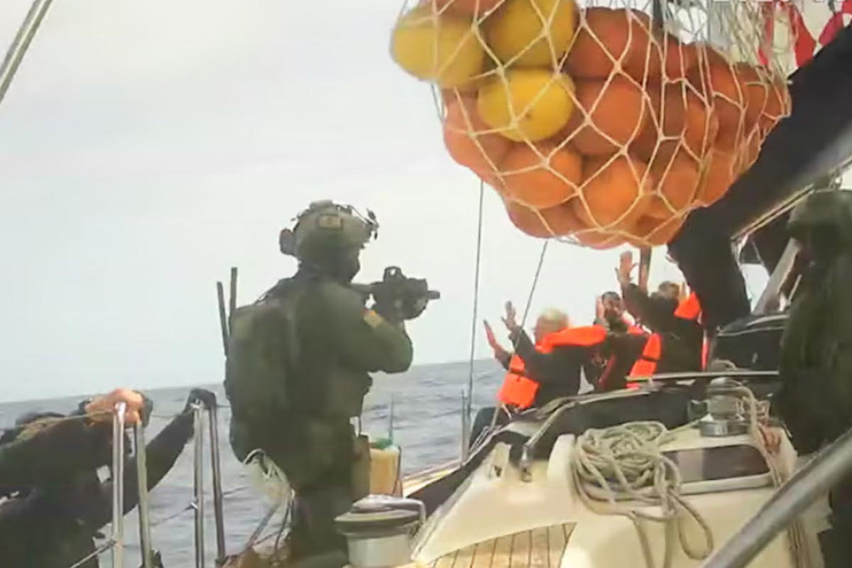 Israel vuelve a interceptar varias embarcaciones de la flotilla que lleva ayuda humanitaria a Gaza