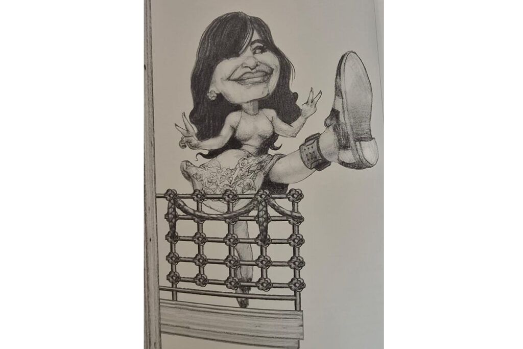 La presentación de "El balcón ilustrado": la voz de Cristina Kirchner se escuchó fuerte en la Feria del Libro