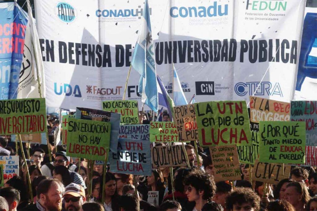 Cuarta Marcha Federal Universitaria: la comunidad educativa vuelve a las calles contra el ajuste presupuestario