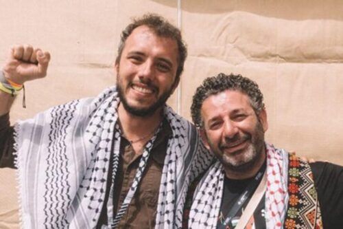 Israel liberó y deportó a los coordinadores de la flotilla humanitaria, Thiago Ávila y Shaif Abukeshek