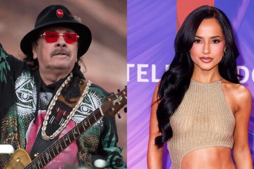 Carlos Santana y Becky G alzan la voz contra las políticas migratorias de EEUU en “Mi gran amor”