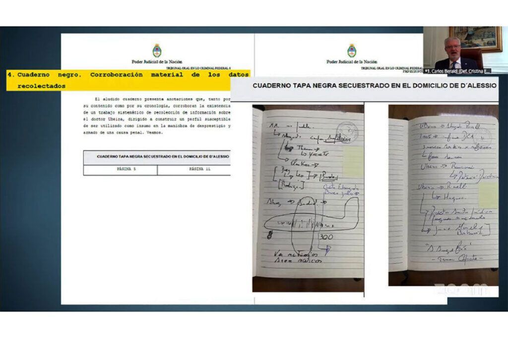 Cabot y Bacigalupo declaran en el juicio de los cuadernos y hay expectativa en las defensas
