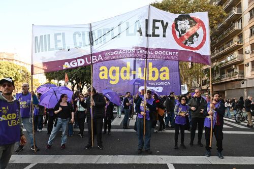 Más protestas en las facultades: “El aumento del 1,5% para mayo demuestra que el gobierno sigue en guerra contra las universidades”