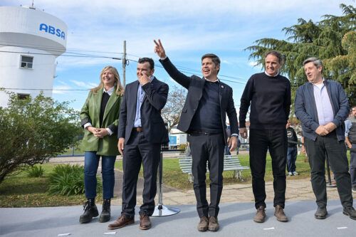 Kicillof visita Córdoba en medio de los rumores de un acercamiento con Natalia de la Sota