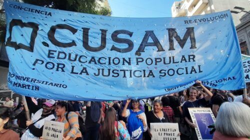 Exdetenidos marcharon por las universidades y defendieron la educación en cárceles
