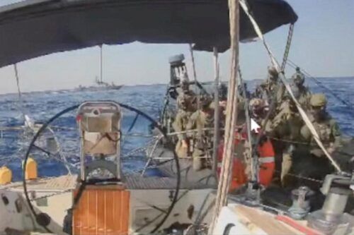 Israel: repudio internacional al maltrato de un ministro extremista a activistas de la Flotilla