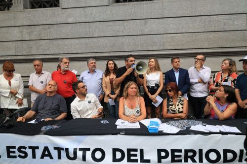 Presentarán un proyecto de Estatuto del Periodista