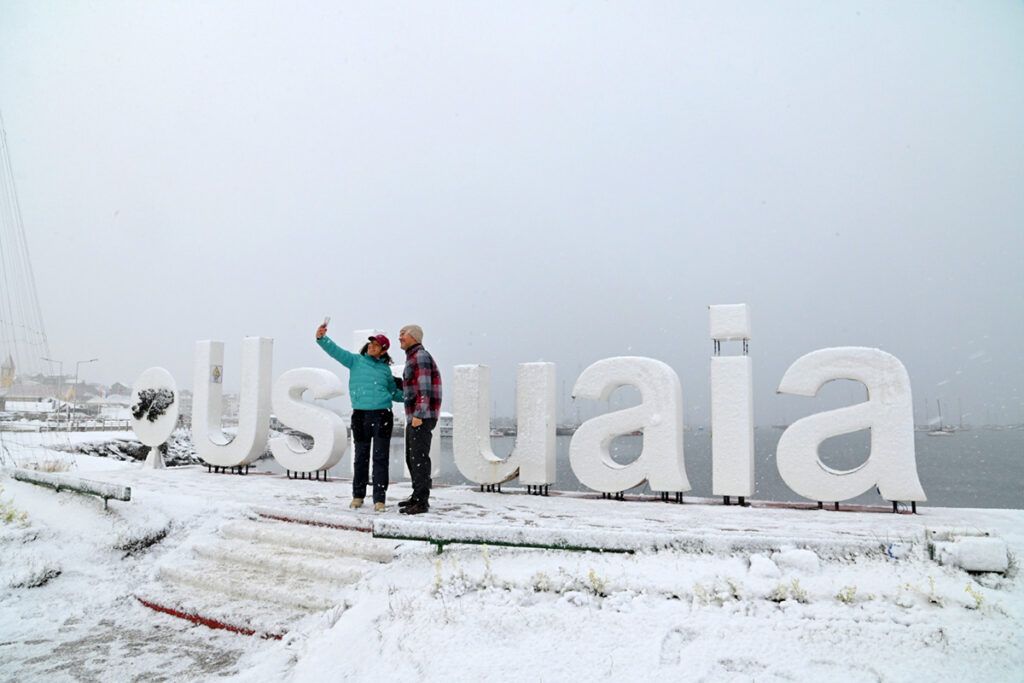 La nieve y los brasileños concentran la expectativa en el Fin del Mundo 1 La nieve y los brasileños concentran la expectativa en el Fin del Mundo