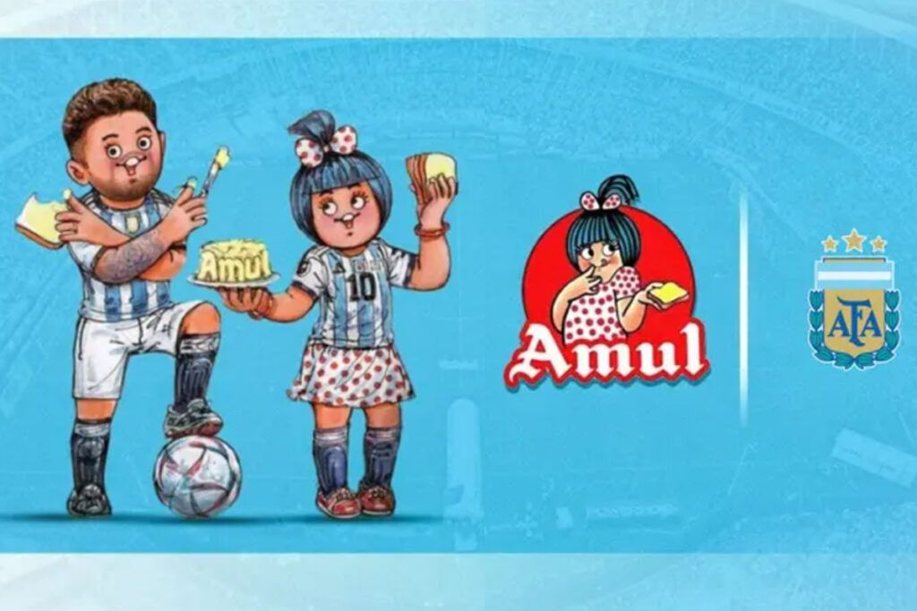 Amul, la cooperativa láctea más grande del mundo, extendió el vínculo con la Selección Argentina 2 Amul