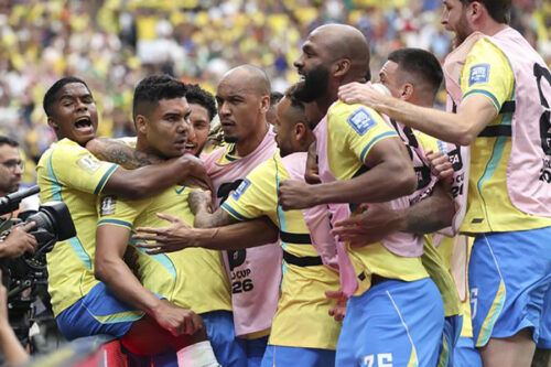 Brasil debió sufrir para eliminar a Japón en tiempo de descuento