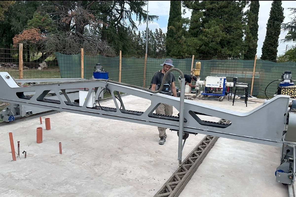Casas 3D: Astillero Río Santiago y la UNLP construyeron la primera impresora de Latinoamérica para la construcción 3 casa