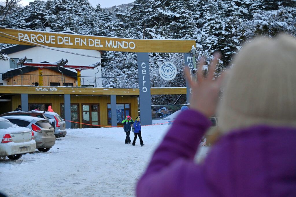 La nieve y los brasileños concentran la expectativa en el Fin del Mundo 5 La nieve y los brasileños concentran la expectativa en el Fin del Mundo
