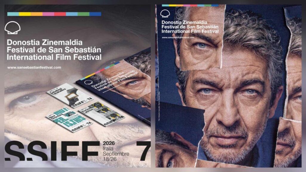 Ricardo Darín es la imagen oficial del poster del Festival de San Sebastián 2026