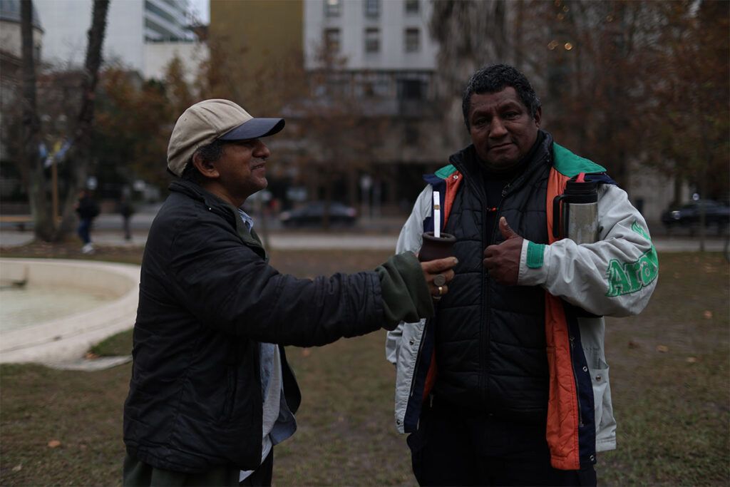 El lujo es la comida: ayuno y oración en Plaza de Mayo frente a los juegos del hambre