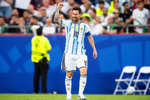 Anoche vi a Messi