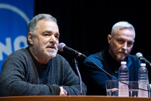 Pedro Aznar en la UNA: «Vivir en modo supervivencia no permite hacer arte»