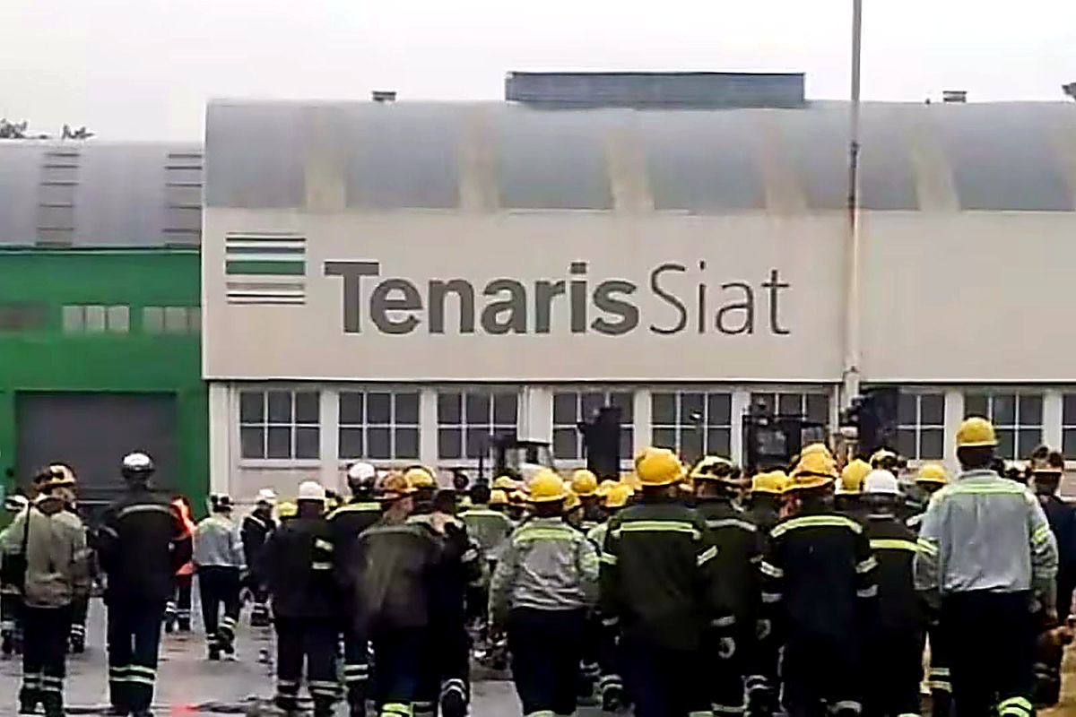 Despidos masivos en la planta Siat del Grupo Techint en Valentín Alsina