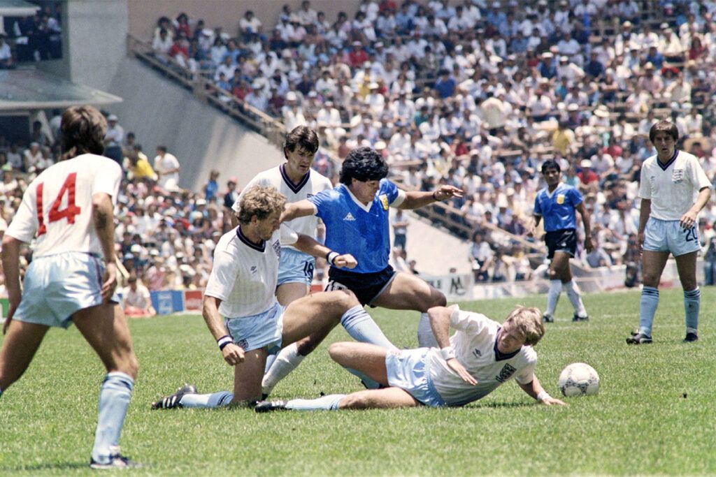 Inglaterra se reencuentra con Maradona en el Azteca, 40 años después 4 Inglaterra se reencuentra con Maradona en el Azteca, 40 años después